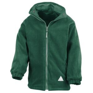 Result Childrens/Kids Reversible Storm Stuff Anti Pilling Fleece Waterproof Jack